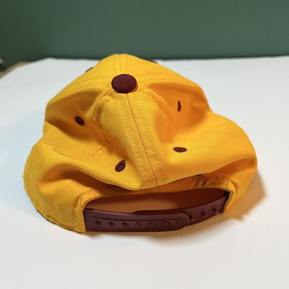 Adidas Cleveland Cavaliers Cavs Gold/Wine 2-Tone Structured Adjustable Youth Hat - Picture 2 of 6